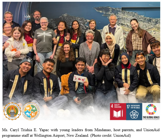 MU Community Extension Facilitator Selected as Fellow for the 2026 Mindanao Young Leaders Programme in Aotearoa New Zealand 